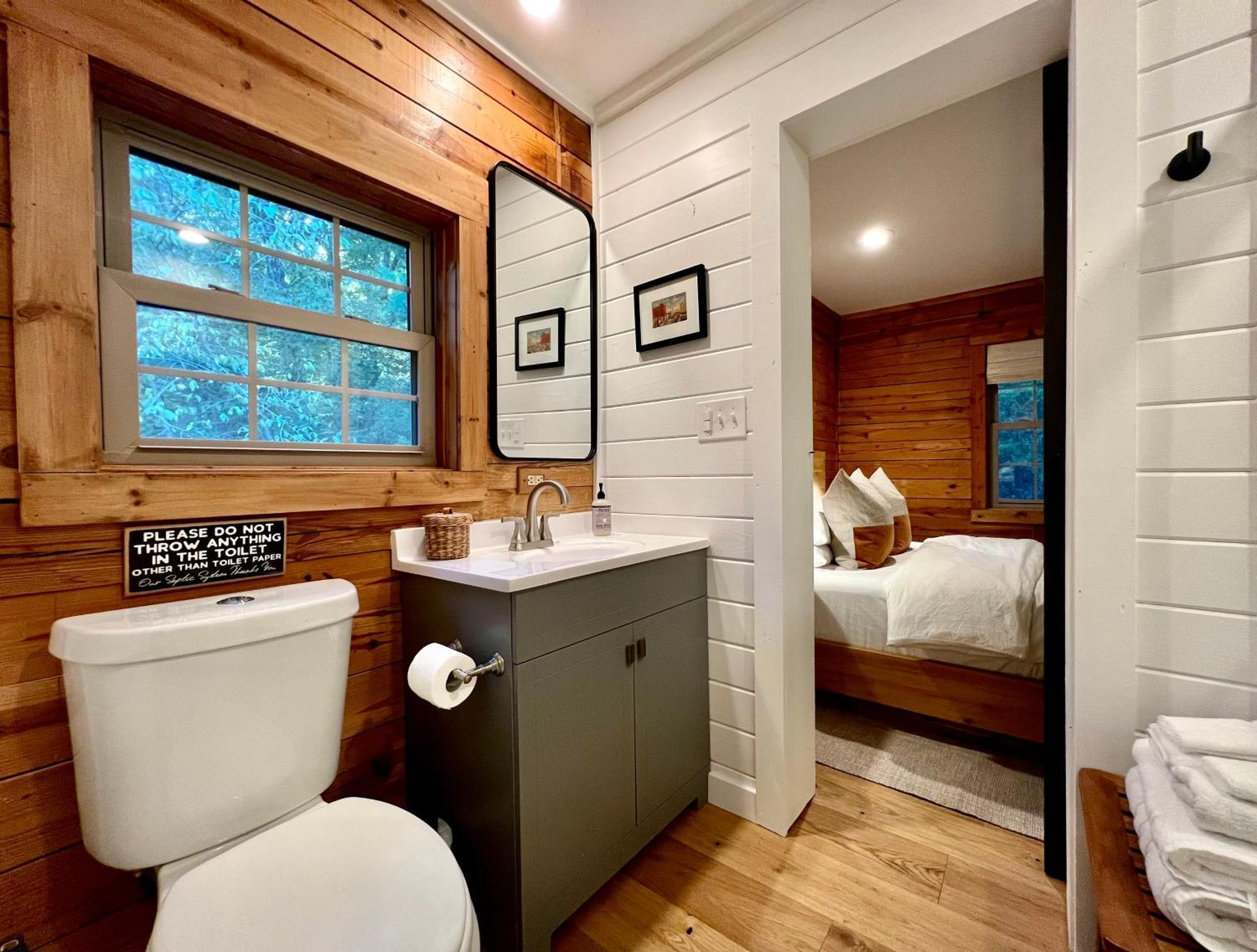 יוריקה ספרינגס Glass Cabin מראה חיצוני תמונה
